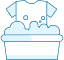 Standard laundry service icon